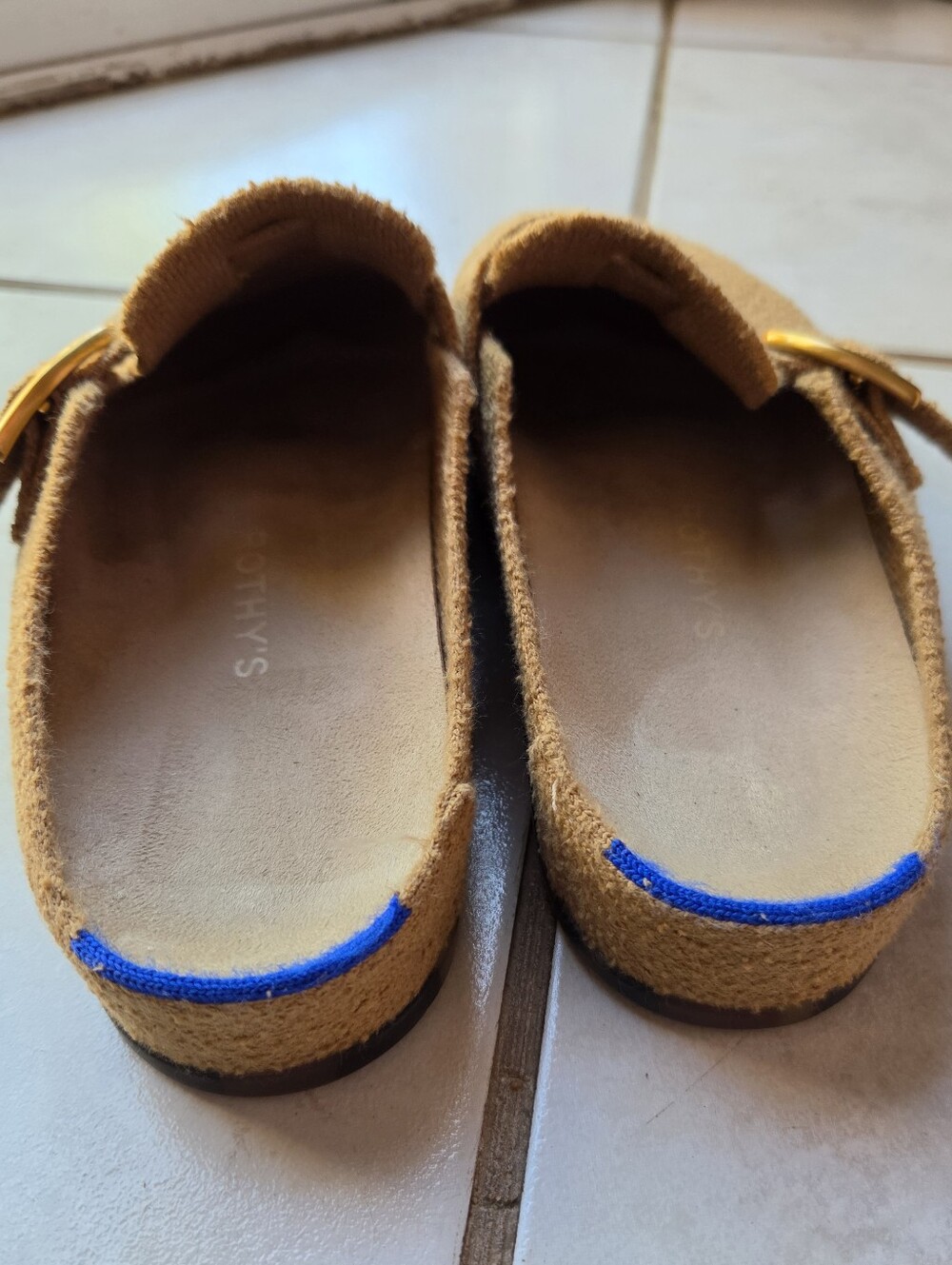 Rothy's The Buckle Clog Wren Boucle Size 9 - Picture 10 of 14